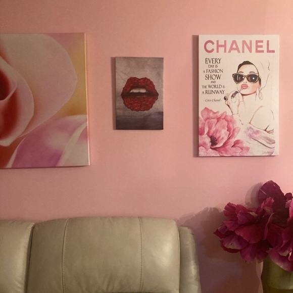 Lip Roses 🌹 canvas - Picture 3 of 3